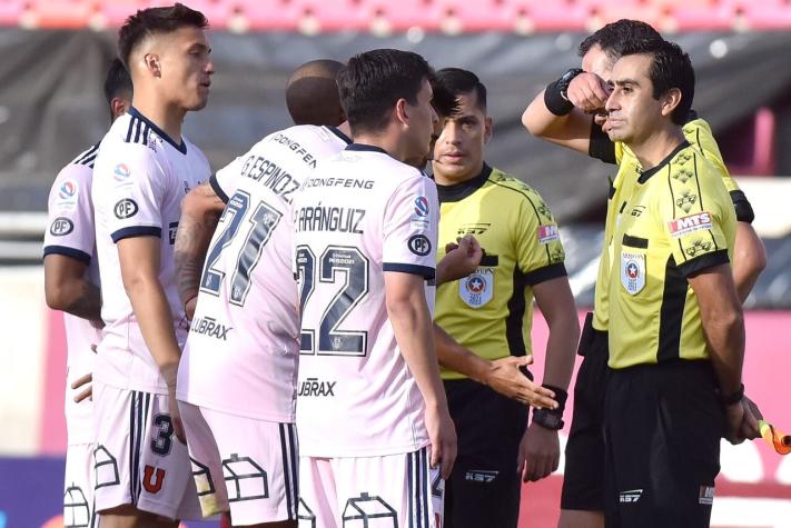 ANFP respalda anulación del gol de la U ante La Serena, pero advierte errores de Hermosilla