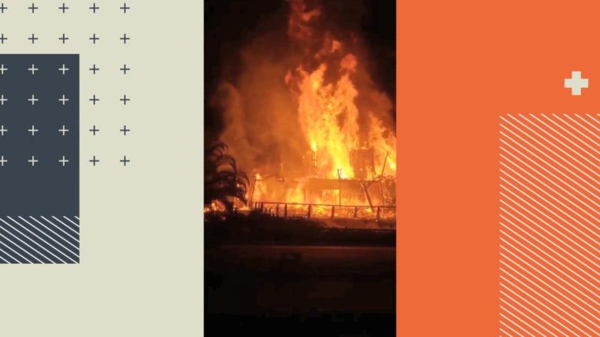 [VIDEO] Quidico bajo fuego: 56 viviendas han sido quemadas desde 2019
