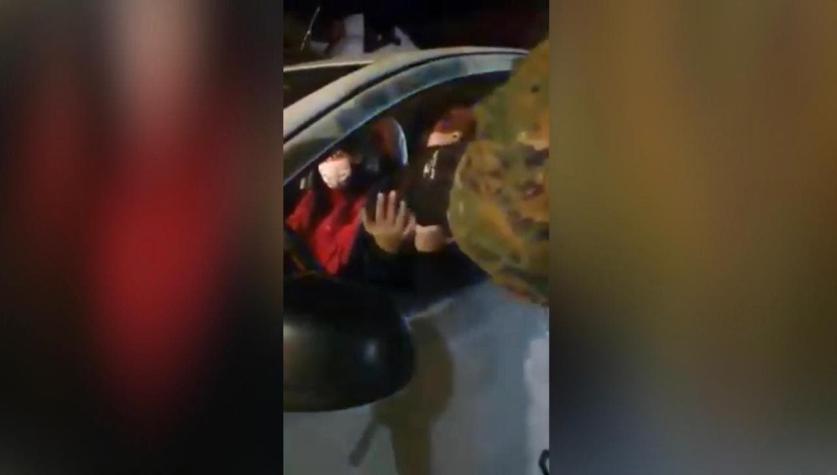 Conductora de Punta Arenas evadió control militar tras ser fiscalizada: huyendo chocó a otro auto