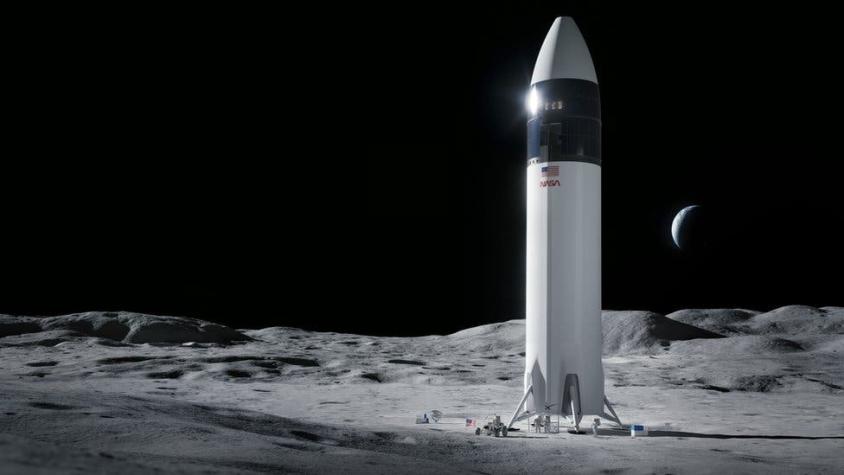 NASA selecciona a SpaceX para construir la nave con la que regresará a la luna