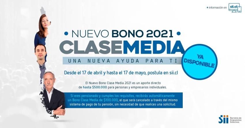 Habilitan sitio web para postular al Bono Clase Media