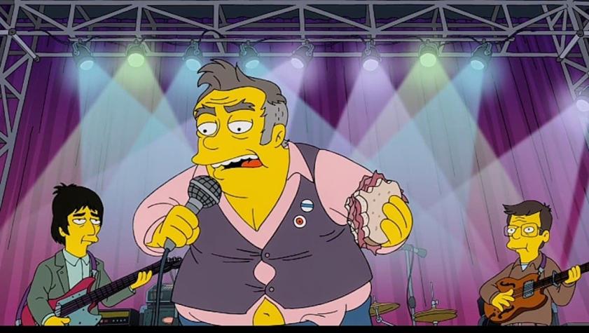 Morrissey ataca a "Los Simpson" tras capítulo en el que fue parodiado como racista y con sobrepeso