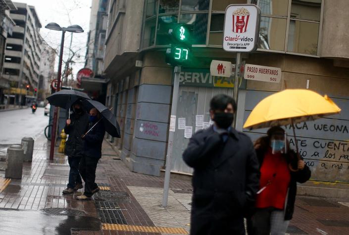 Hasta 15 milímetros de lluvia: amplían Alerta Temprana Preventiva para toda la región Metropolitana