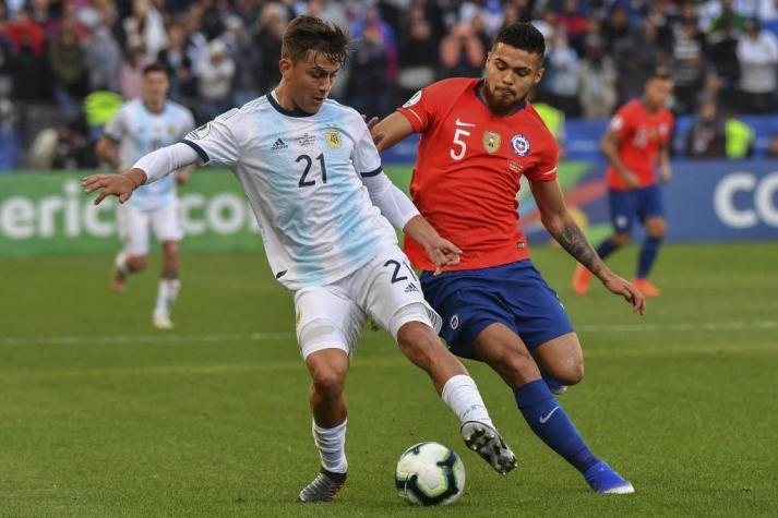 "¿Cuántos seguidores tienes?": así terminó jugador chileno encontrón con Argentina en Copa América
