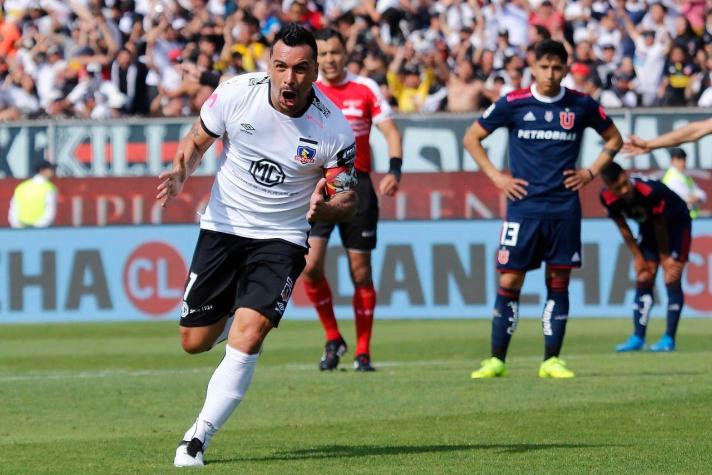 "A seguir con la paternidad": La arenga de Esteban Paredes a Colo Colo en la previa del Superclásico