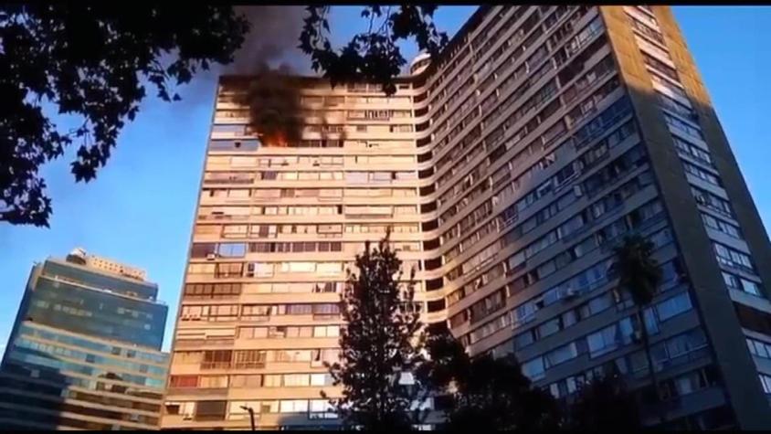 [VIDEO] Alerta por alza de incendios en altura: riesgo mortal a varios metros del piso