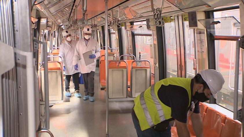 [VIDEO] Metro utiliza biotecnología para sanitizar vagones