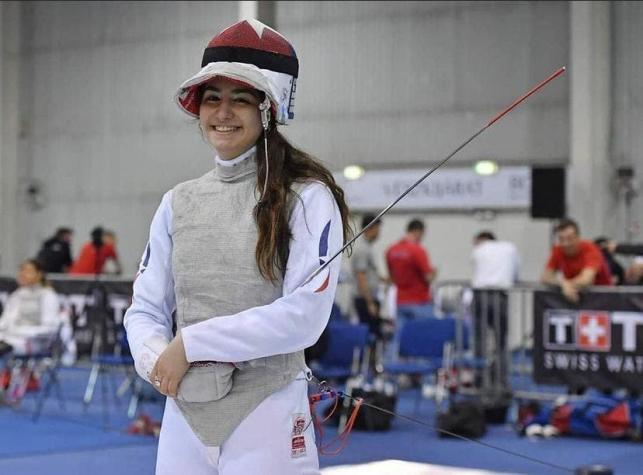 Con solo 18 años: Katina Proestakis clasifica a los JJ.OO tras ganar en esgrima