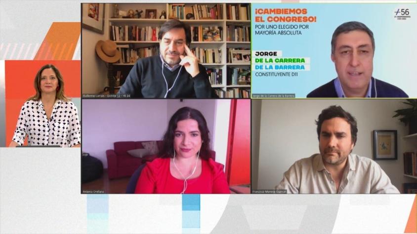 [VIDEO] Orellana, Moreno, Larraín y de la Carrera detallan por qué quieren ser constituyentes