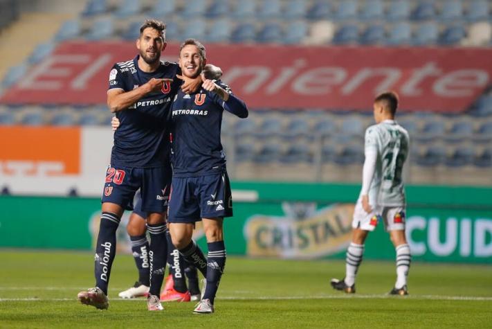 Universidad de Chile vence con poco a Santiago Wanderers y logra su segundo triunfo en el torneo