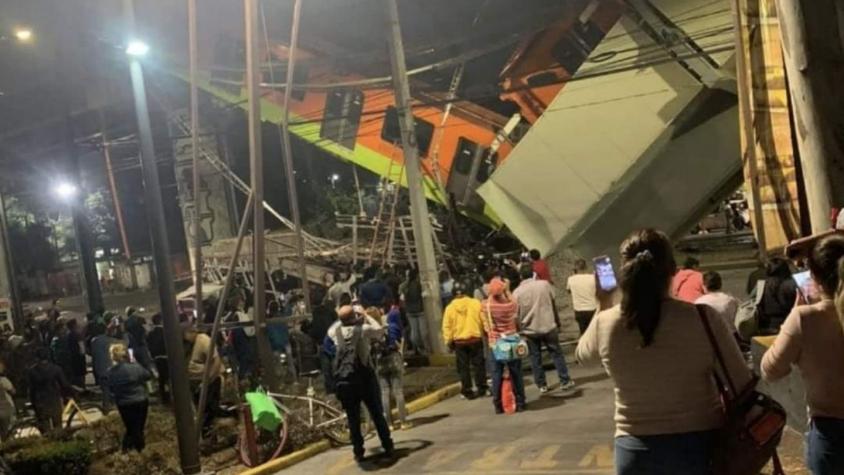 [VIDEO] Al menos 23 muertos y 70 heridos en colapso de estación de Metro de Ciudad de México