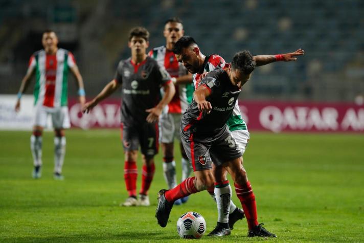 Palestino cae a última hora ante Newell's y sigue sin saber de triunfos en Copa Sudamericana