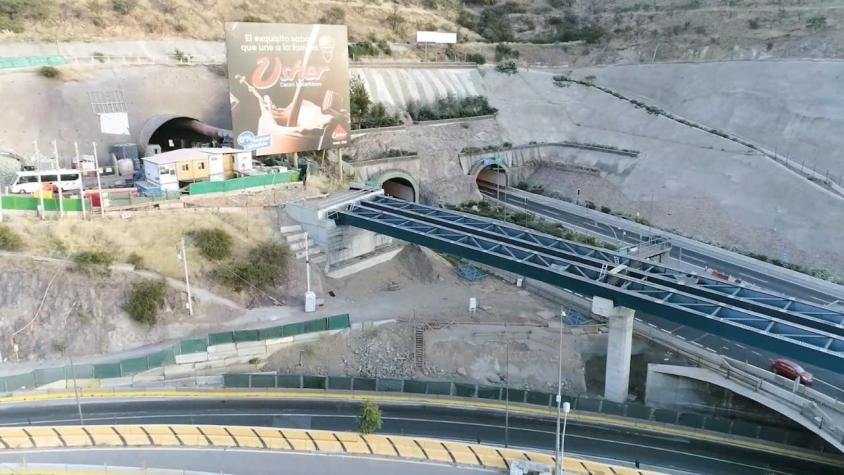 [VIDEO] Autopista Vespucio Oriente reducirá tiempos de viaje en un 75%: Se inaugura en abril de 2022