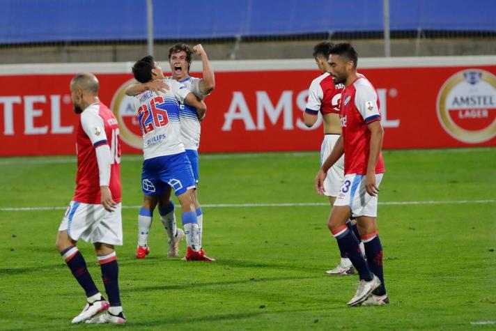 Revive los goles de Universidad Católica en la victoria sobre Nacional por Copa Libertadores
