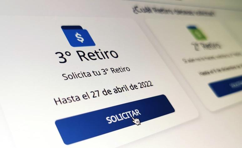 Comenzó el pago del tercer retiro del 10%: Revisa la fecha según cada AFP