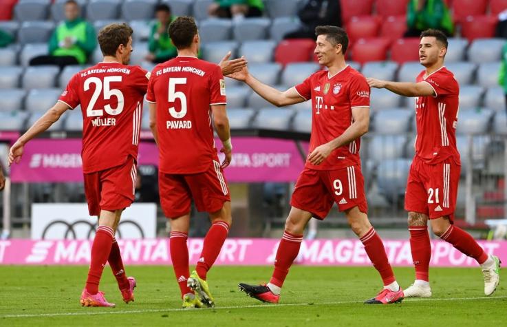 Antes de jugar, el Bayern se corona campeón de la Bundesliga por noveno año consecutivo