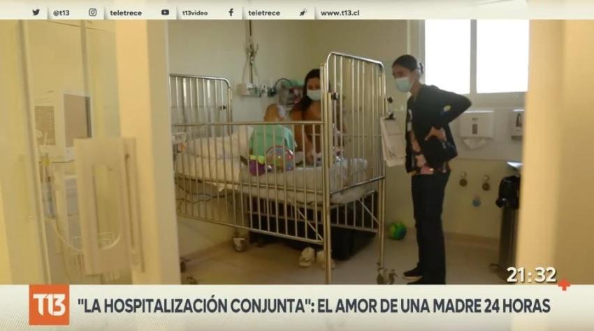 [VIDEO] La "hospitalización conjunta": El amor de una madre 24 horas