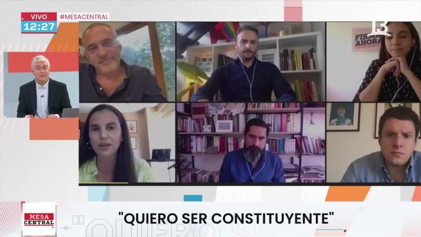 [VIDEO] Roa, Flores, Parada, Paul, Bellolio y Agosin detallan por qué quieren ser constituyentes