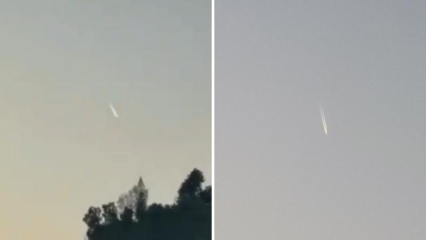 ¿Cometa? ¿Meteorito? ¿OVNI? Expertos aclaran avistamiento registrado en Santiago este domingo