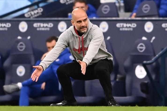 Guardiola revela el mejor momento de la celebración del City: "A las 22:30 llegaron pizzas"