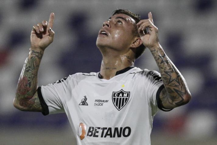 El golazo de Eduardo Vargas que selló el paso a octavos de Atlético Mineiro en Copa Libertadores