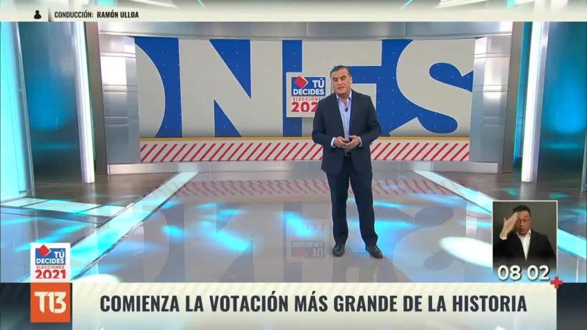 Canal 13 incluye lenguaje de señas en transmisión especial de elecciones