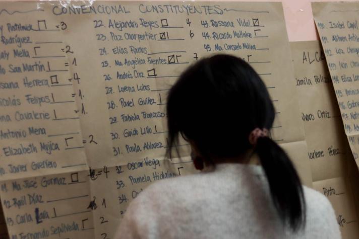 Agencia AFP: Chile concluye una histórica elección para escribir una nueva Constitución