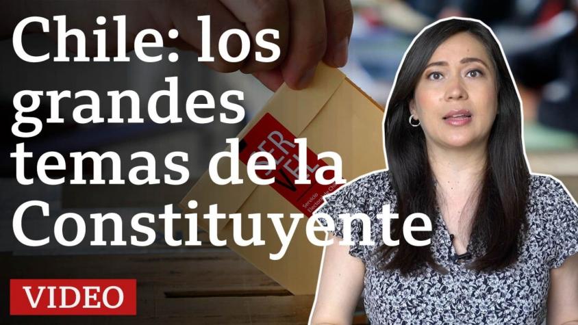 BBC: 3 temas centrales de la Constituyente en Chile y por qué es importante para América Latina