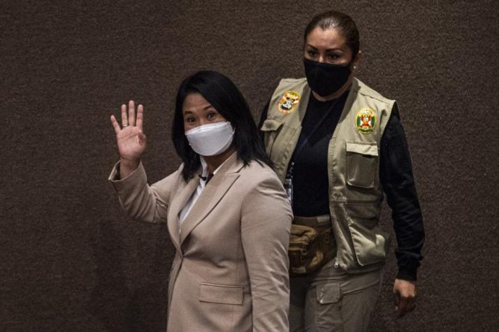 Justicia peruana niega permiso a Keiko Fujimori para viajar a Ecuador