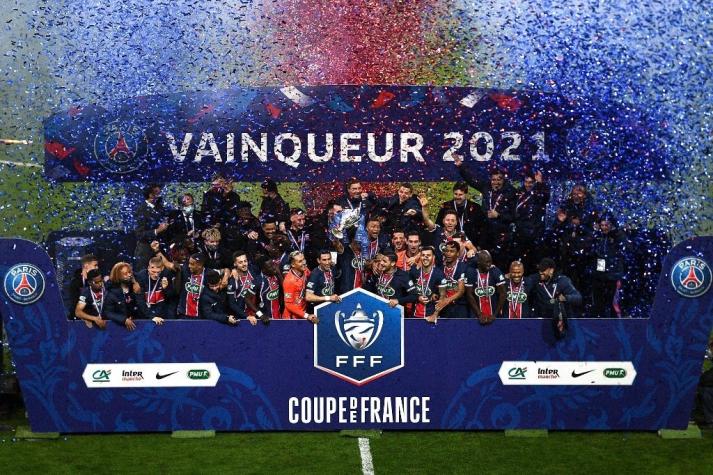 Guillermo Maripán no pudo festejar: París Saint-Germain conquista la Copa de Francia ante el Mónaco
