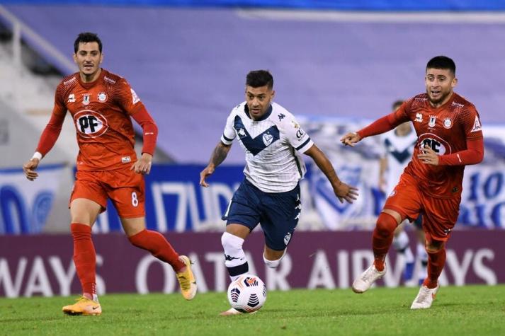 Unión La Calera cae ante Vélez en Argentina y es eliminado de la Copa Libertadores