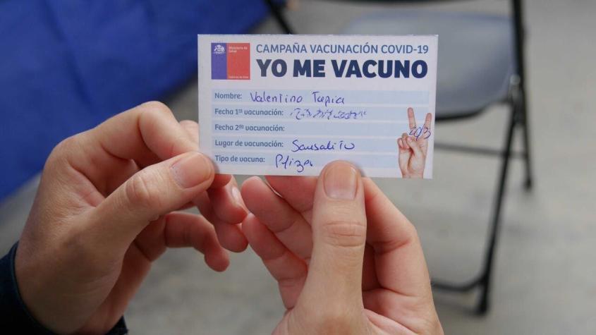 Minsal confirma que personas vacunadas con 2 dosis tendrán más libertades: recibirán un certificado