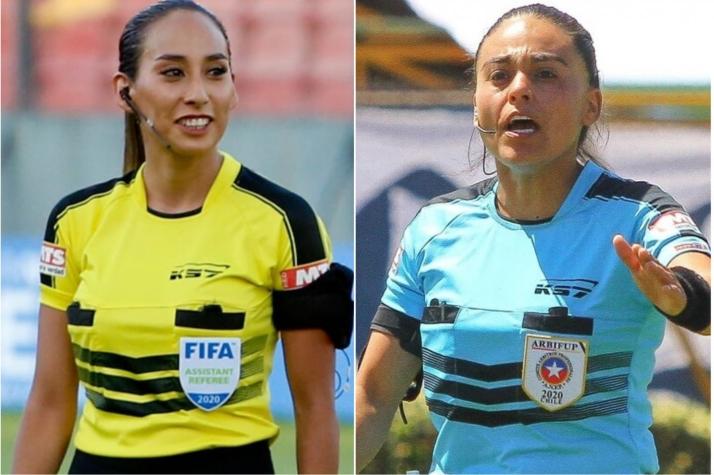 Chilenas que arbitrarán en Libertadores masculina: "Es un reconocimiento para todas las mujeres"