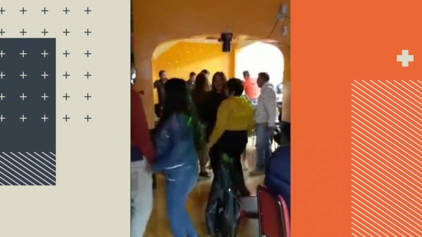[VIDEO] Transmitieron en vivo: 38 detenidos por fiesta clandestina en local de Santiago