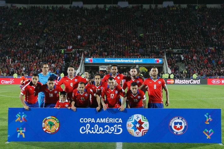 La Roja llega a la Copa América con el mismo ranking FIFA que en 2015 cuando se coronó campeón