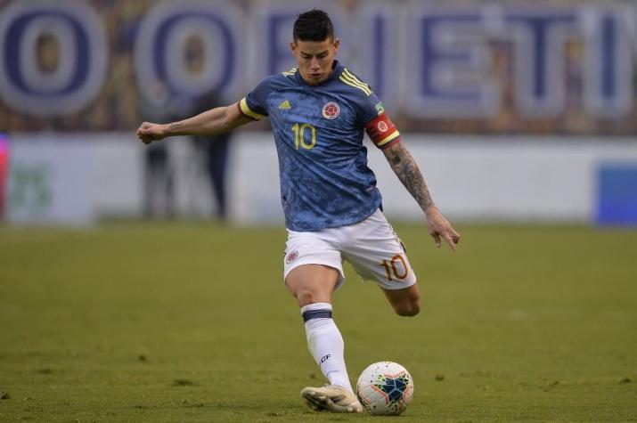 James Rodríguez en picada contra Reinaldo Rueda tras ser excluido de la Selección de Colombia