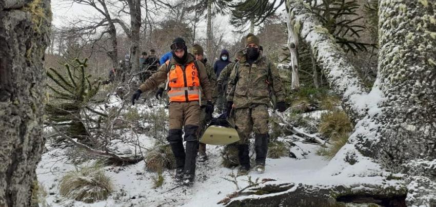 Encuentran sin vida a los dos turistas desaparecidos en Icalma