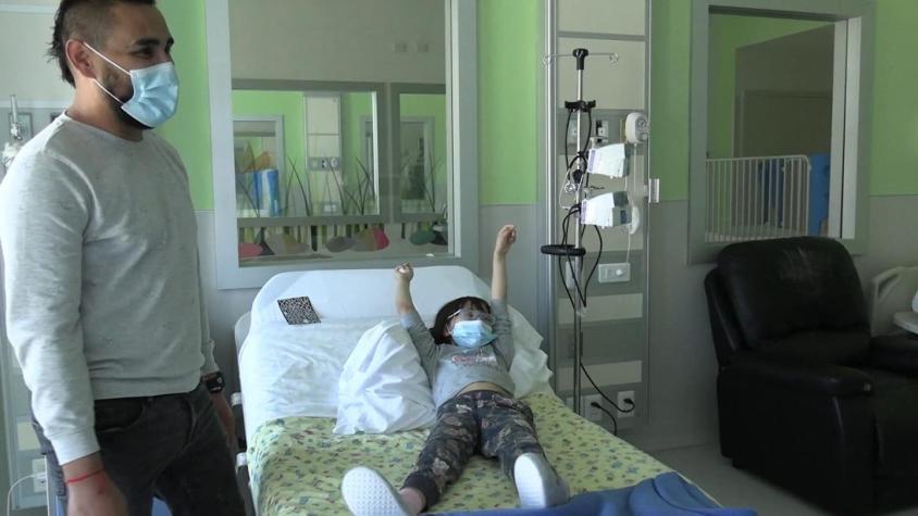 [VIDEO] Niña con PIMS se recuperó tras estar grave varios días