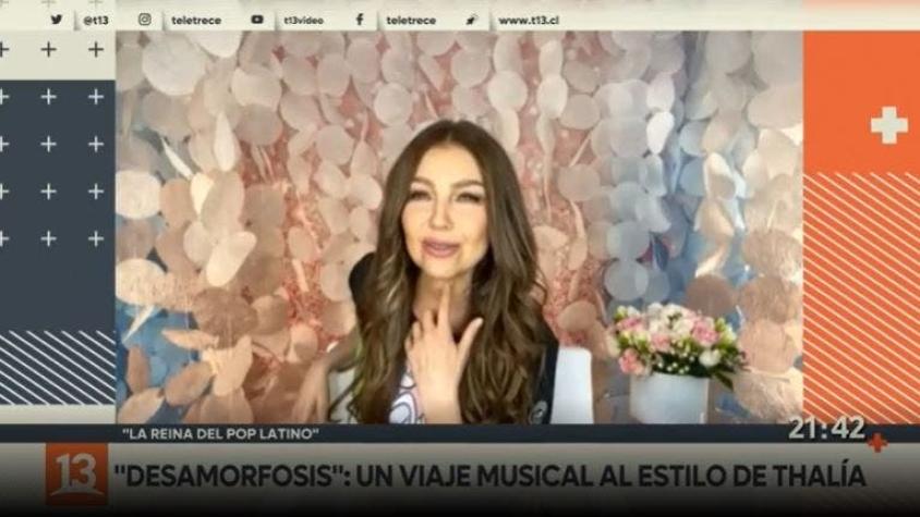 [VIDEO] "Desamorfosis": Un viaje musical al estilo de Thalía