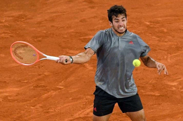 Garin celebró su cumpleaños con un trabajado triunfo en su debut en Roland Garros