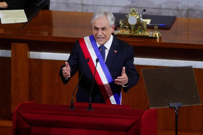 ¿A qué hora se realizará la última cuenta pública del Presidente Sebastián Piñera?