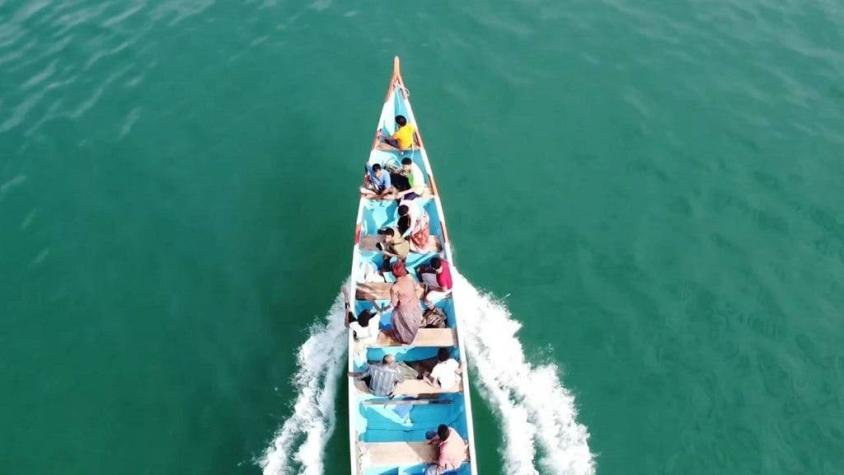 [VIDEO] Pescadores de Yemen encuentran US$1,5 millones de ámbar gris en el vientre de una ballena