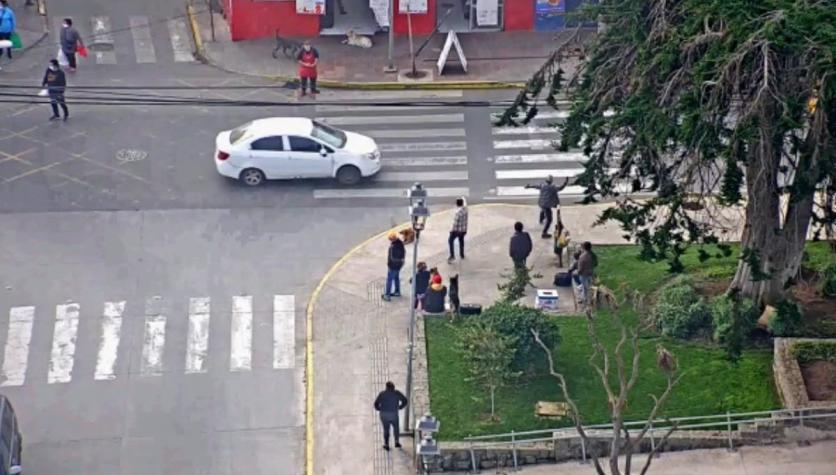 [VIDEO] Sujetos robaron vehículo con dos niñas de 1 y 7 años en su interior en Cartagena