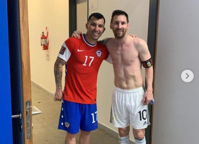 Gary Medel supera su conflicto "con el extraterrestre" Lionel Messi y sube foto a Instagram
