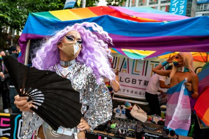 [FOTOS] La colorida protesta japonesa por una ley contra la discriminación a la comunidad LGBT+