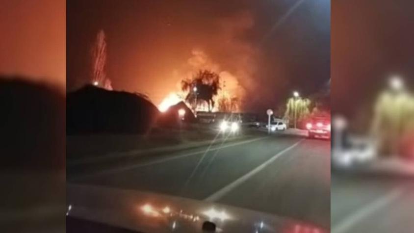 Madre e hija murieron tras incendio de su vivienda en Graneros