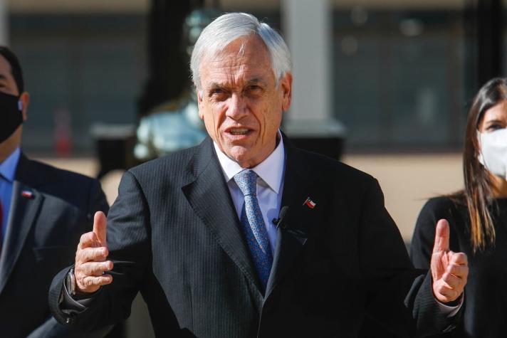 Plan Stop: Piñera anuncia puesta en marcha de ley que busca prevenir delitos