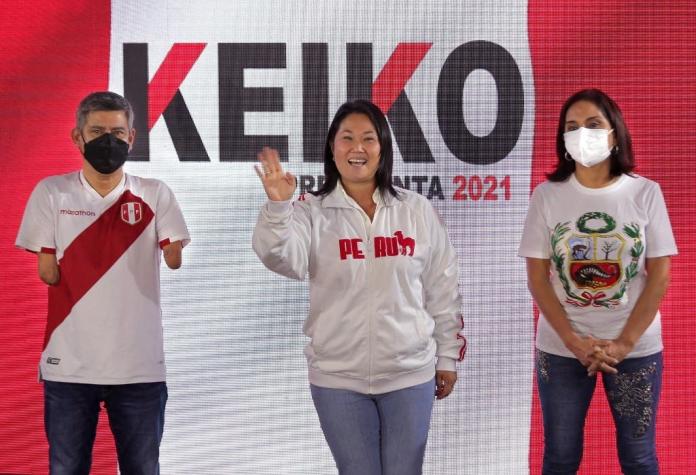 Keiko Fujimori acusa "irregularidades" en elecciones presidenciales de Perú
