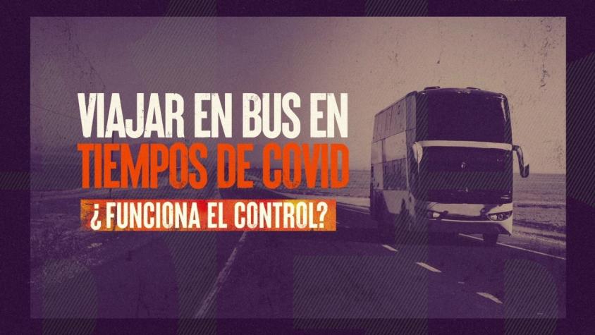 [VIDEO] Reportajes T13: Viajes en bus en tiempos de COVID-19, ¿funcionan los controles?