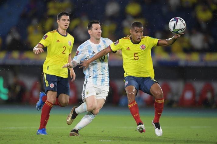 Colombia de Rueda rescata agónico empate ante Argentina en Barranquilla por las Clasificatorias